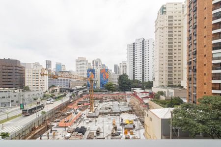 Varanda de kitnet/studio para alugar com 1 quarto, 32m² em Vila Nova Conceição, São Paulo