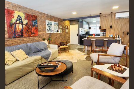 Apartamento para alugar com 120m², 2 quartos e 1 vagaSala