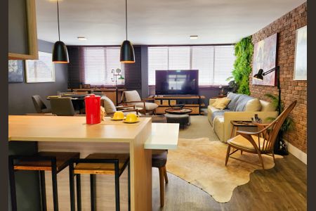 Apartamento para alugar com 120m², 2 quartos e 1 vagaSala