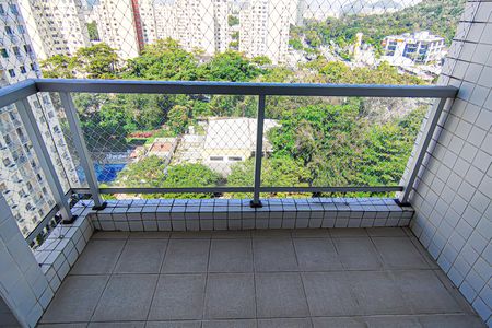 Varanda da Sala de apartamento à venda com 2 quartos, 60m² em Vargem Pequena, Rio de Janeiro