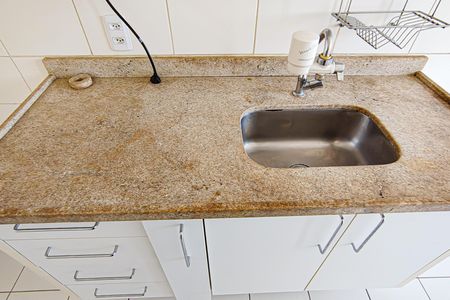 Apartamento à venda com 60m², 2 quartos e 1 vagaCozinha e Área de Serviço