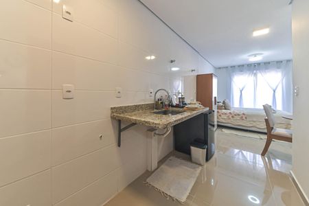 Studio à venda com 25m², 1 quarto e sem vagaCozinha