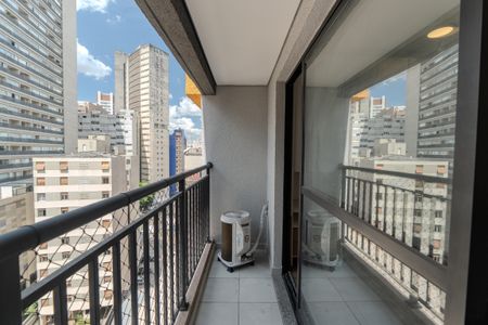 Sacada de kitnet/studio para alugar com 1 quarto, 25m² em Bela Vista, São Paulo