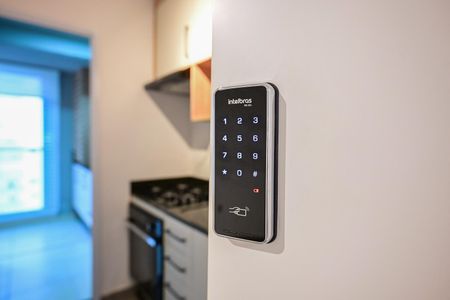 Apartamento à venda com 38m², 1 quarto e 1 vagaFechadura Eletrônica