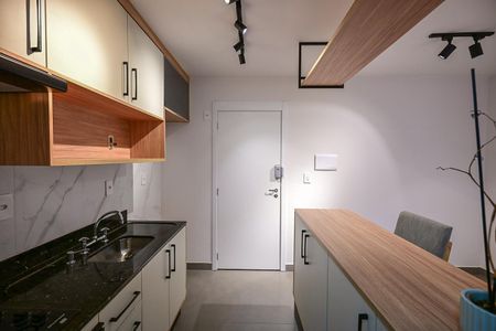 Apartamento à venda com 38m², 1 quarto e 1 vagaCozinha