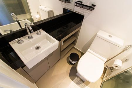 Apartamento à venda com 24m², 1 quarto e 1 vaga Apartamento à venda com 24m², 1 quarto e 1 vagaBanheiro