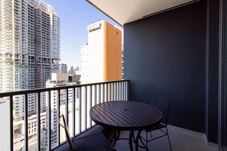 Varanda de kitnet/studio para alugar com 1 quarto, 24m² em Perdizes, São Paulo