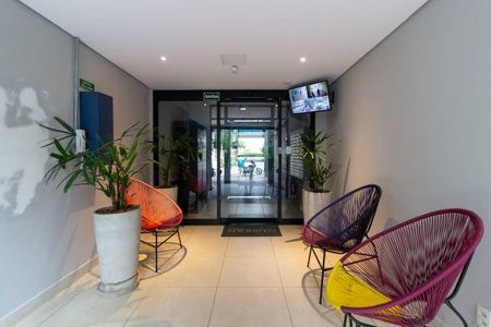 Studio para alugar com 26m², 1 quarto e sem vaga Studio para alugar com 26m², 1 quarto e sem vagaÁrea comum - Entrada