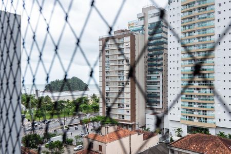 Vista da Sala de apartamento para alugar com 4 quartos, 156m² em José Menino, Santos