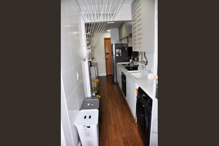 Apartamento à venda com 65m², 2 quartos e 2 vagasDetalhe - Área de Serviço