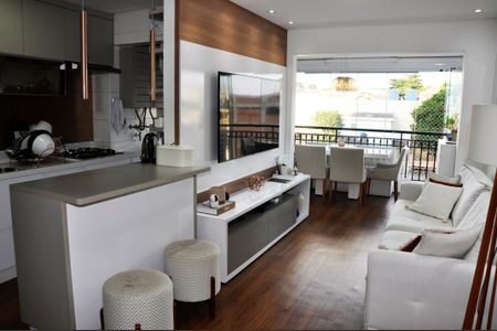 Apartamento à venda com 65m², 2 quartos e 2 vagasDetalhe - Sala