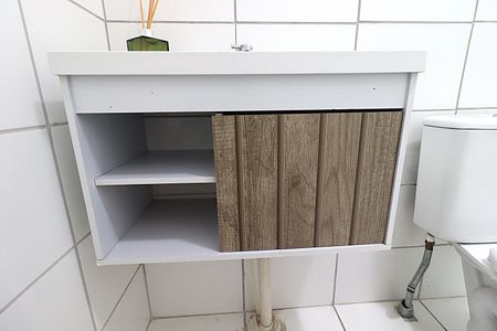 Apartamento à venda com 57m², 2 quartos e 1 vagaBanheiro social 