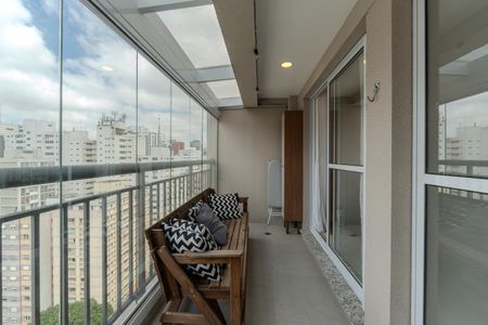 Sacada de apartamento para alugar com 1 quarto, 40m² em Bela Vista, São Paulo