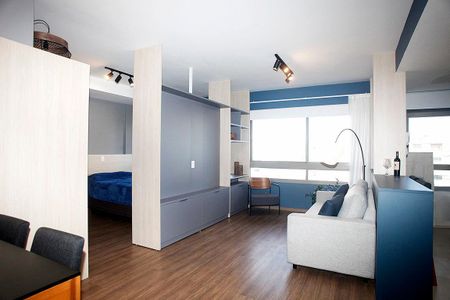 Sala de apartamento à venda com 1 quarto, 55m² em Praia de Belas, Porto Alegre