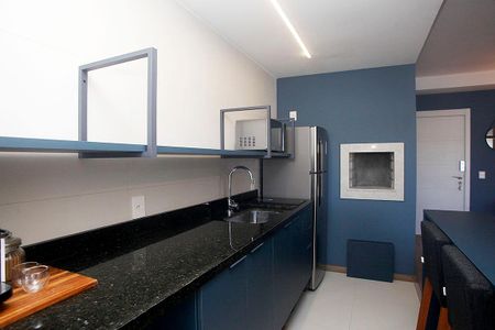 Apartamento à venda com 55m², 1 quarto e 1 vagaCozinha + Área de Serviço