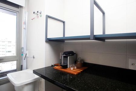 Apartamento à venda com 55m², 1 quarto e 1 vagaCozinha + Área de Serviço