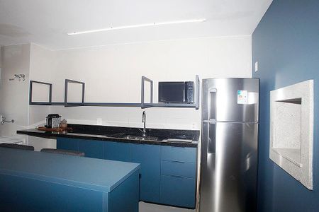 Apartamento à venda com 55m², 1 quarto e 1 vagaCozinha + Área de Serviço