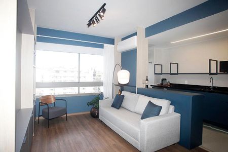 Sala de apartamento à venda com 1 quarto, 55m² em Praia de Belas, Porto Alegre