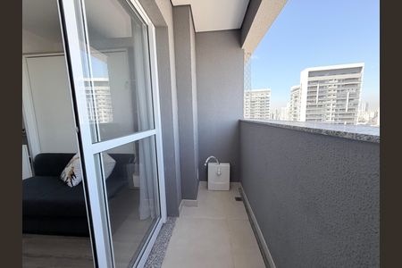 Apartamento para alugar com 23m², 1 quarto e sem vagaSacada