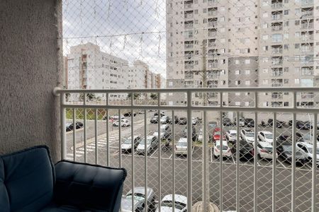 Varanda da Sala de apartamento para alugar com 2 quartos, 48m² em Jardim Novo Horizonte, Valinhos