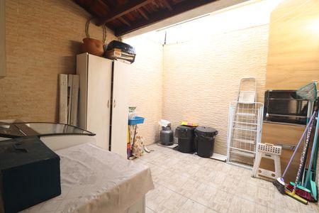 Área de Serviço de casa à venda com 3 quartos, 109m² em Vila Homero Thon, Santo André