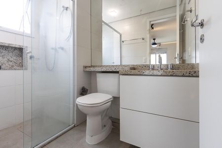 Apartamento para alugar com 100m², 1 quarto e 2 vagasBanheiro da Suíte