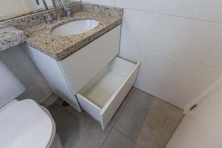 Apartamento para alugar com 100m², 1 quarto e 2 vagasBanheiro da Suíte
