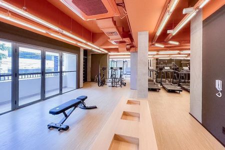 Studio para alugar com 40m², 2 quartos e sem vaga Studio para alugar com 40m², 2 quartos e sem vagaÁrea comum - Academia