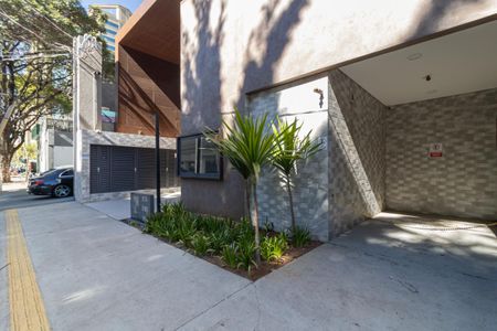 Fachada de kitnet/studio para alugar com 2 quartos, 40m² em Indianópolis, São Paulo