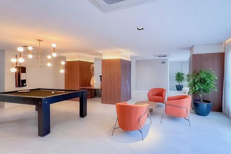 Studio para alugar com 40m², 2 quartos e sem vaga Studio para alugar com 40m², 2 quartos e sem vagaÁrea comum - Sala de Jogos