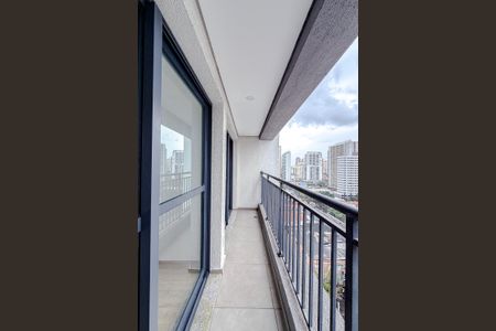 Varanda da Sala de kitnet/studio à venda com 1 quarto, 33m² em Ipiranga, São Paulo