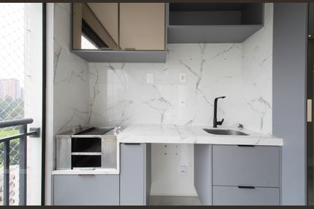 Varanda Gourmet de apartamento à venda com 2 quartos, 65m² em Jardim Ampliação, São Paulo