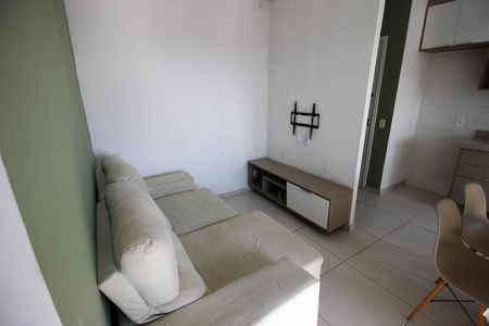 Sala de apartamento para alugar com 2 quartos, 47m² em Vila Carvalho, Sorocaba