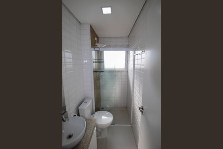 Banheiro de apartamento para alugar com 2 quartos, 47m² em Vila Carvalho, Sorocaba