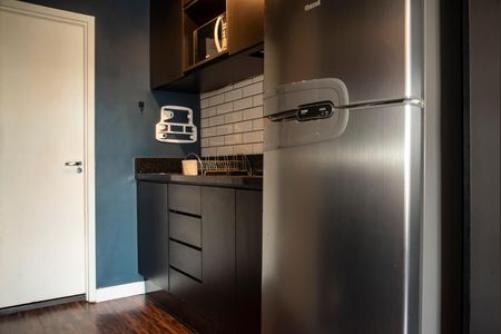 Studio para alugar com 25m², 1 quarto e sem vagaCozinha