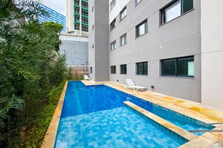 Apartamento para alugar com 25m², 1 quarto e sem vagaPiscina