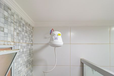 Detalhe - Banheiro de kitnet/studio para alugar com 1 quarto, 22m² em Vila Regente Feijó, São Paulo