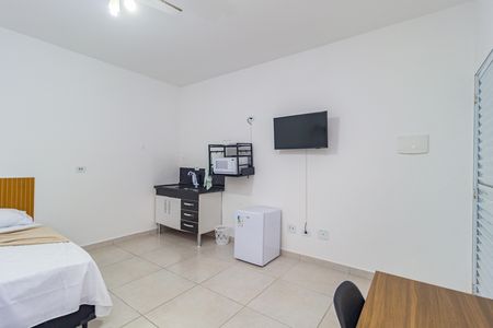 Cozinha de kitnet/studio para alugar com 1 quarto, 22m² em Vila Regente Feijó, São Paulo