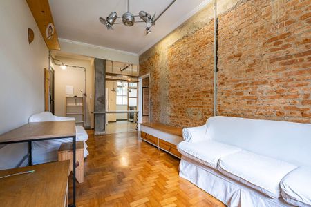 Sala de apartamento para alugar com 1 quarto, 57m² em Paraíso, São Paulo