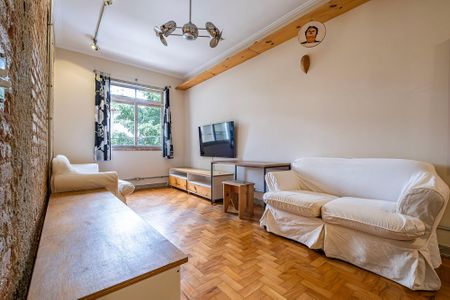 Sala de apartamento para alugar com 1 quarto, 57m² em Paraíso, São Paulo