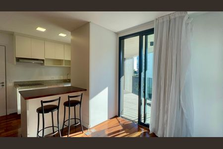 Apartamento para alugar com 63m², 1 quarto e 1 vaga Apartamento para alugar com 63m², 1 quarto e 1 vagaSala