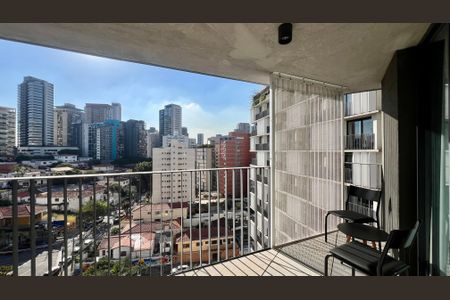 Apartamento para alugar com 63m², 1 quarto e 1 vaga Apartamento para alugar com 63m², 1 quarto e 1 vagaVaranda