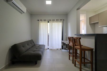 Sala de apartamento para alugar com 2 quartos, 45m² em Jardim Recreio , Ribeirão Preto
