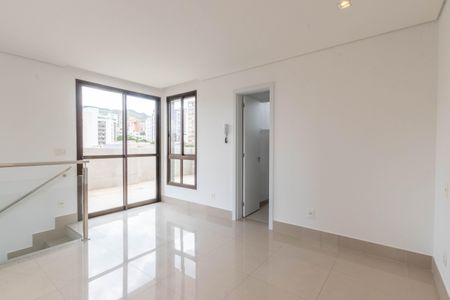 Sala de apartamento à venda com 2 quartos, 120m² em Sion, Belo Horizonte
