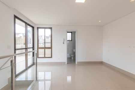 Sala de apartamento à venda com 2 quartos, 120m² em Sion, Belo Horizonte