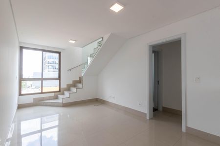 Sala de apartamento à venda com 2 quartos, 120m² em Sion, Belo Horizonte