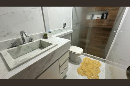 Apartamento à venda com 144m², 3 quartos e 3 vagasBanheiro da Suíte