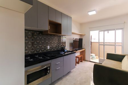 Sala/Cozinha de apartamento para alugar com 1 quarto, 24m² em Belenzinho, São Paulo