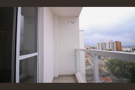 Varanda da Sala/Cozinha de apartamento à venda com 1 quarto, 45m² em Vila Alpina, São Paulo