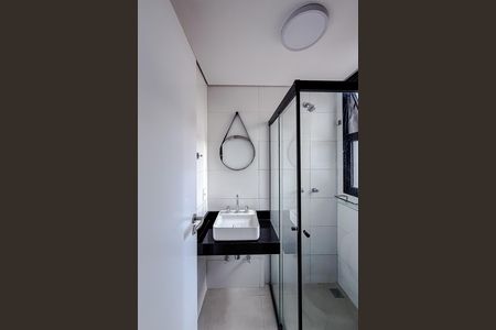 Casa de condomínio para alugar com 122m², 2 quartos e 1 vagaBanheiro da Suíte